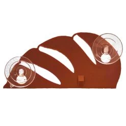 3D Printed Monstera Leaf Dual 0.5oz Cup Suction Cup Feeding Ledge -Repti Life Shop 3dprintsrus 3d printed monstera leaf dual 0.5oz cup suction cup feeding ledge 92848.1707192975