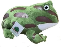 Lumpy The Pacman Frog Stuffed Toy Plushie 12"