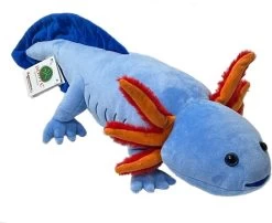 Morph The Axolotl Stuffed Toy Plushie 21" (Blue)