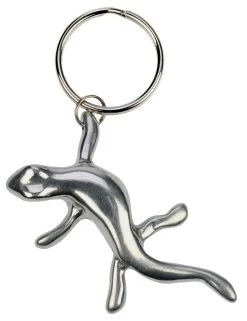 Aluminium Keyring "Lizard"