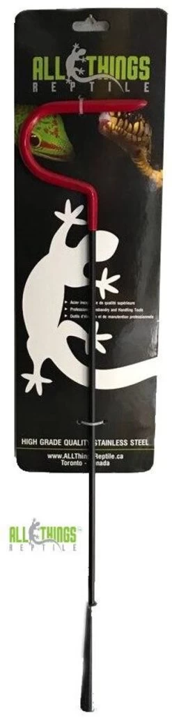 ATR Black Stainless Steel Snake Hook 24" With Aluminum Handle (Retail Packaging)