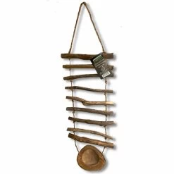 ATR Cinnamon Wood Climbing Curtain - Approx 10 X 12"