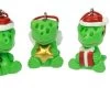 Christmas Ornaments "Geckos" Set Of 6