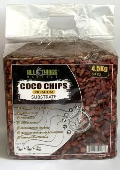 ATR Coco Husk Chips Compressed In Bag 4.5kg (Medium Sized Chips)