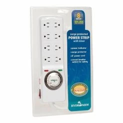 FH SURGE PROTECTOR W / 8 OUTLET & TIMER