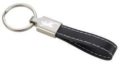 Leather Keyring "Gecko"