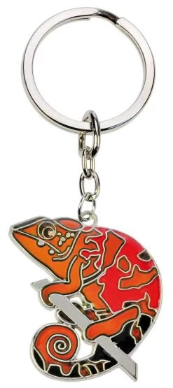 Mood Keyring "Chameleon" -Repti Life Shop all things reptile mood keyring chameleon 04710.1620677132