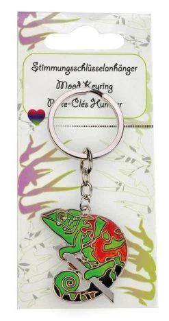 Mood Keyring "Chameleon" -Repti Life Shop all things reptile mood keyring chameleon 22688.1620676293