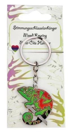 Mood Keyring "Chameleon" -Repti Life Shop all things reptile mood keyring chameleon 34812.1620673897