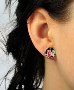 Round Earstuds "Gecko" -Repti Life Shop all things reptile round earstuds gecko 85107.1620673187