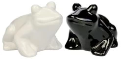 Salt And Pepper Shakers "Frogs", Set Of 2