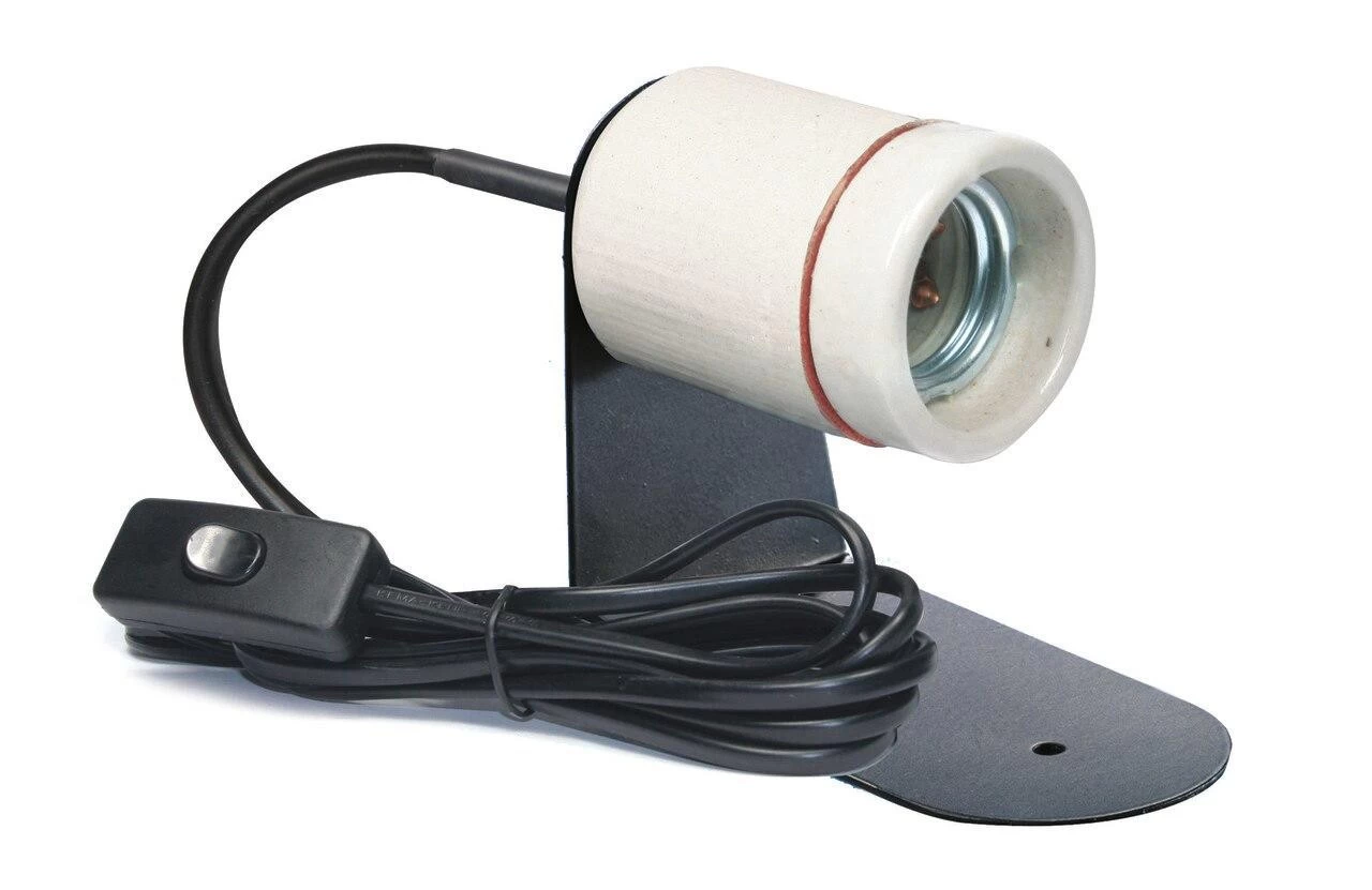 Arcadia CERAMIC LAMP HOLDER BRACKET 1 Arcadia CERAMIC LAMP HOLDER BRACKET