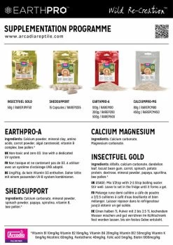 Arcadia EarthPro Supplement & Gutloader Starter Kit ** See Note About Best Before Date -Repti Life Shop arcadia arcadia earthpro supplement and gutloader starter kit see note about best before date 43432.1666036503