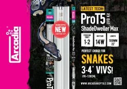 Arcadia Pro T5 ShadeDweller-Max Kit 2.5% UVB 14W -Repti Life Shop arcadia arcadia pro t5 shadedweller max kit 2.5percent uvb 14w 41008.1678297723