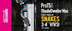 Arcadia Pro T5 ShadeDweller-Max Kit 2.5% UVB 14W -Repti Life Shop arcadia arcadia pro t5 shadedweller max kit 2.5percent uvb 14w 48803.1678297724