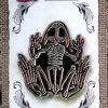 Bullfrog Enamel Pin (Silver) By Emily Burke