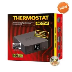 Exo Terra Thermostat 600W With Dual Receptacles