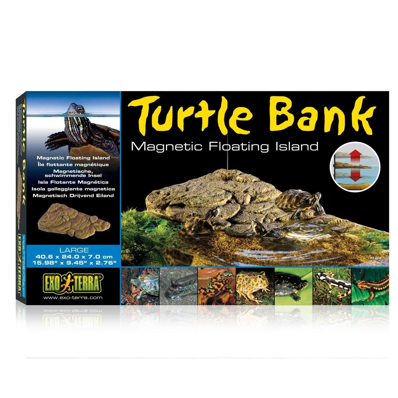Exo Terra Turtle Bank Magnetic Floating Island (Large) 1 Exo Terra Turtle Bank Magnetic Floating Island (Large)