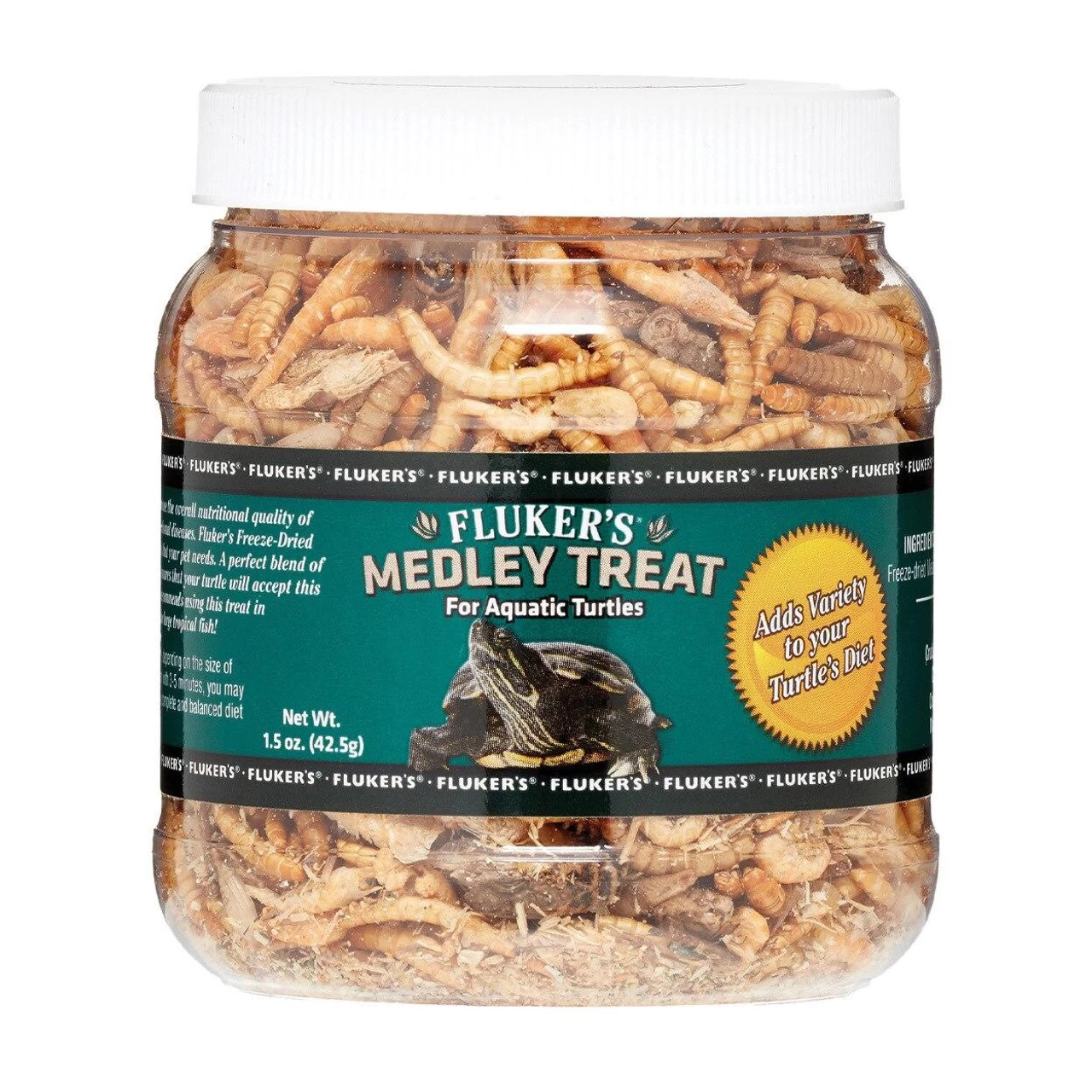 Fluker's Medley Treat For Aquatic Turtles - 1.5 Oz 1 Fluker's Medley Treat For Aquatic Turtles - 1.5 Oz