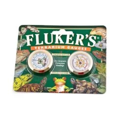 Fluker's Terrarium Gauges Combo Thermometer And Hygrometer