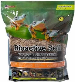 Galapagos Bioactive Soil Tropical Soil Substrate Reptile Bedding - 8 Qt