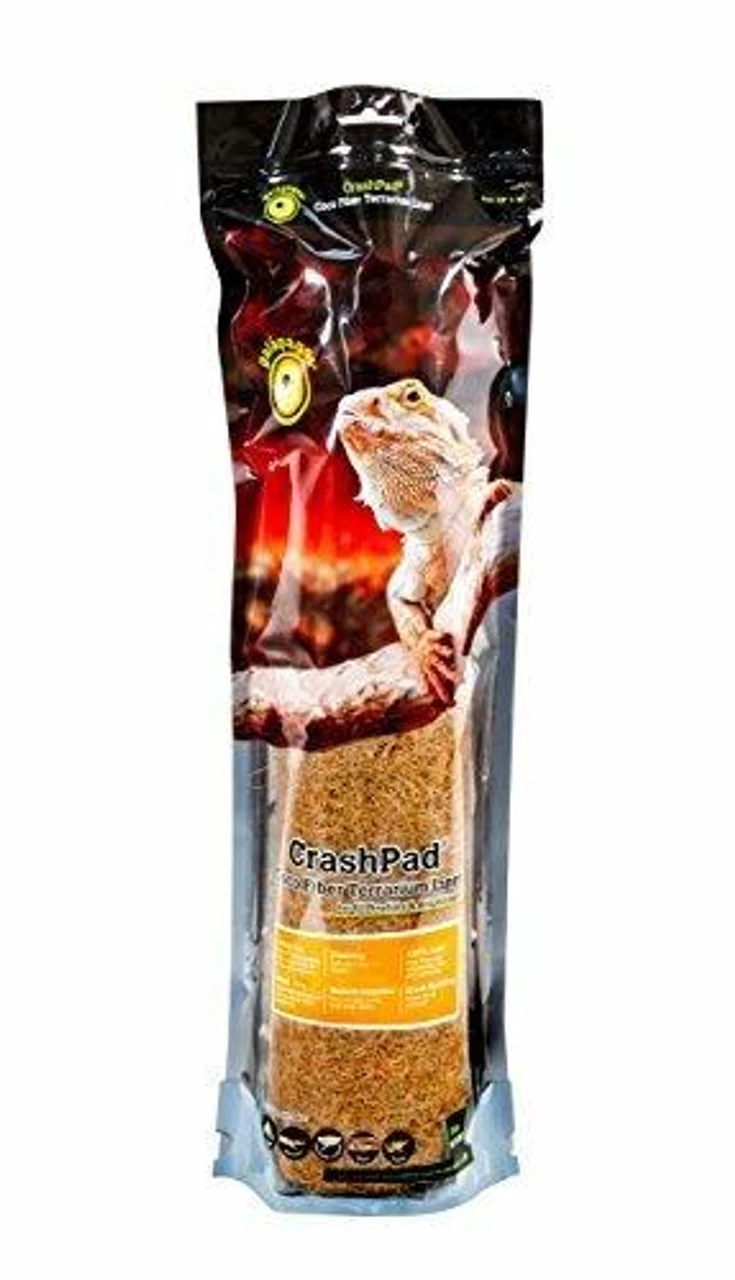 Galapagos CrashPad Coco Fiber Terrarium Liner For All Reptiles & Amphibians 18" X 36" 1 Galapagos CrashPad Coco Fiber Terrarium Liner For All Reptiles & Amphibians 18" X 36"