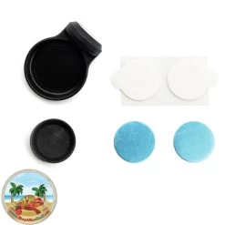 Pangea MicroDish - Surface Mount Kit - Gecko Feeding Dish - Small -Repti Life Shop pangea microdish surface mount kit gecko feeding dish small 40719.1701482714