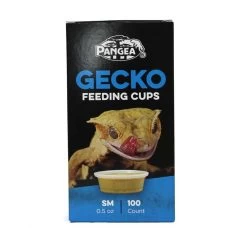 Pangea Small Plastic Feeding Cups Dishes – Retail Box .5oz - 100 Cups