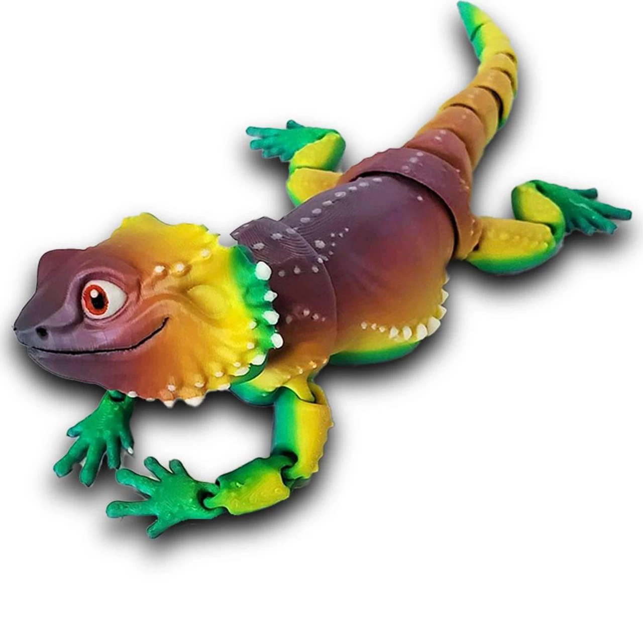 3D Printed Articulated Bearded Dragon 500042 1 3D Printed Articulated Bearded Dragon 500042