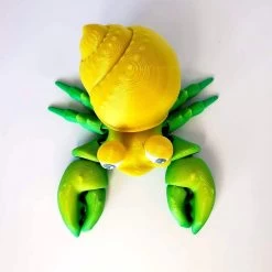 3D Printed Articulated Boy Crab (Hand Painted) 500009 -Repti Life Shop reptilesrus 3d printed articulated boy crab hand painted 500009 93568.1675891610