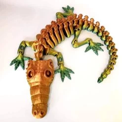3D Printed Articulated Crocodile 500016 -Repti Life Shop reptilesrus 3d printed articulated crocodile 500016 34696.1675891611