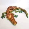 3D Printed Articulated Crocodile 500016