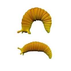 3D Printed Articulated Fidget Sensory Slug 500004