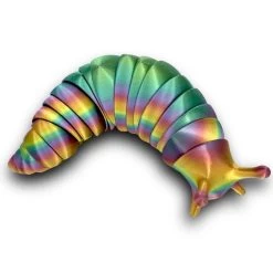 3D Printed Articulated Fidget Sensory Slug 500035