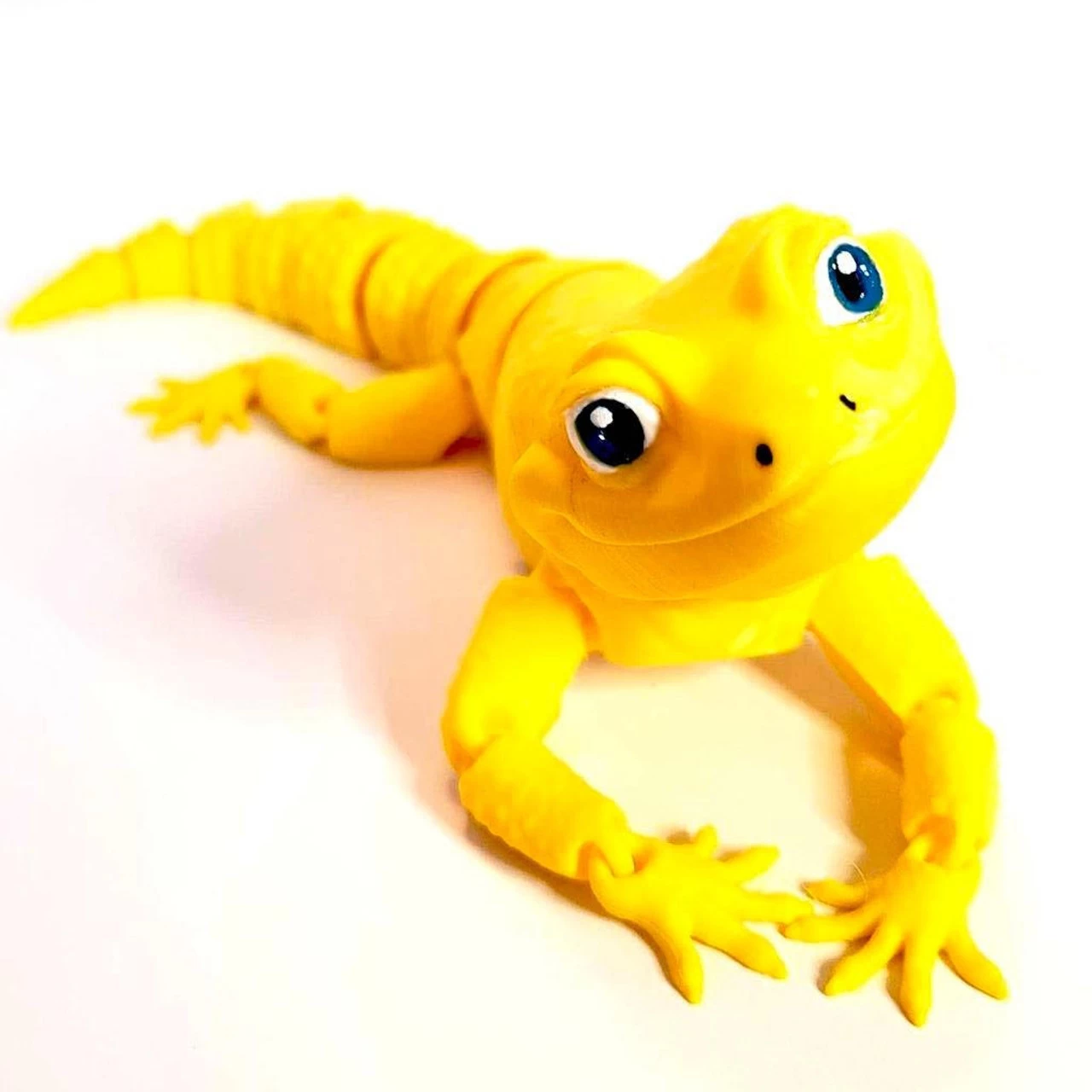 3D Printed Articulated Leopard Gecko 500020 1 3D Printed Articulated Leopard Gecko 500020