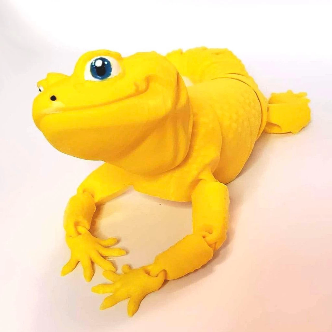 3D Printed Articulated Leopard Gecko 500020 2 3D Printed Articulated Leopard Gecko 500020 - Image 2