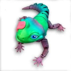 3D Printed Articulated Leopard Gecko 500030