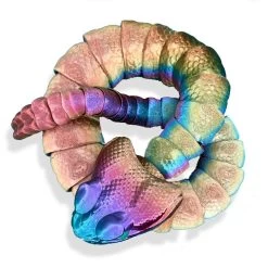 3D Printed Articulated Rattle Snake 500027 -Repti Life Shop reptilesrus 3d printed articulated rattle snake 500027 65454.1675891612