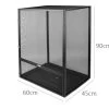 REPTIZOO Aluminum Screen Cage (w24" X D18" X H36")