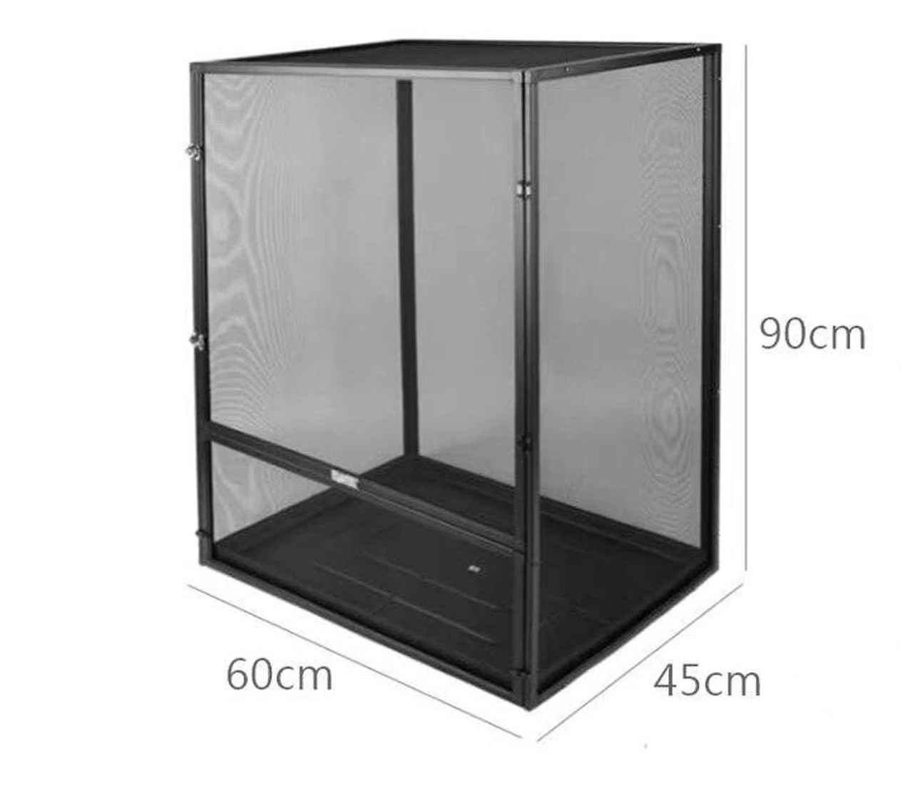 REPTIZOO Aluminum Screen Cage (w24" X D18" X H36") 1 REPTIZOO Aluminum Screen Cage (w24" X D18" X H36")