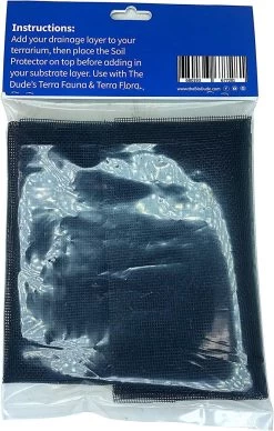 The BioDude Soil Protector Substrate Screen (Draining Mesh), 24" X 18" -Repti Life Shop the biodude soil protector substrate screen draining mesh 24 x 18 79126.1660213749