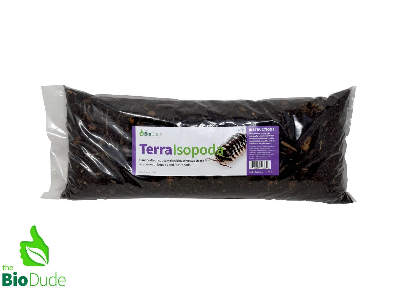 The BioDude Terra Isopoda Bioactive Isopod Substrate 6QT 1 The BioDude Terra Isopoda Bioactive Isopod Substrate 6QT
