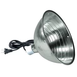 Zilla Reflector Dome - Silver - 8.5" -Repti Life Shop zilla zilla reflector dome silver 8.5 83718.1640202028