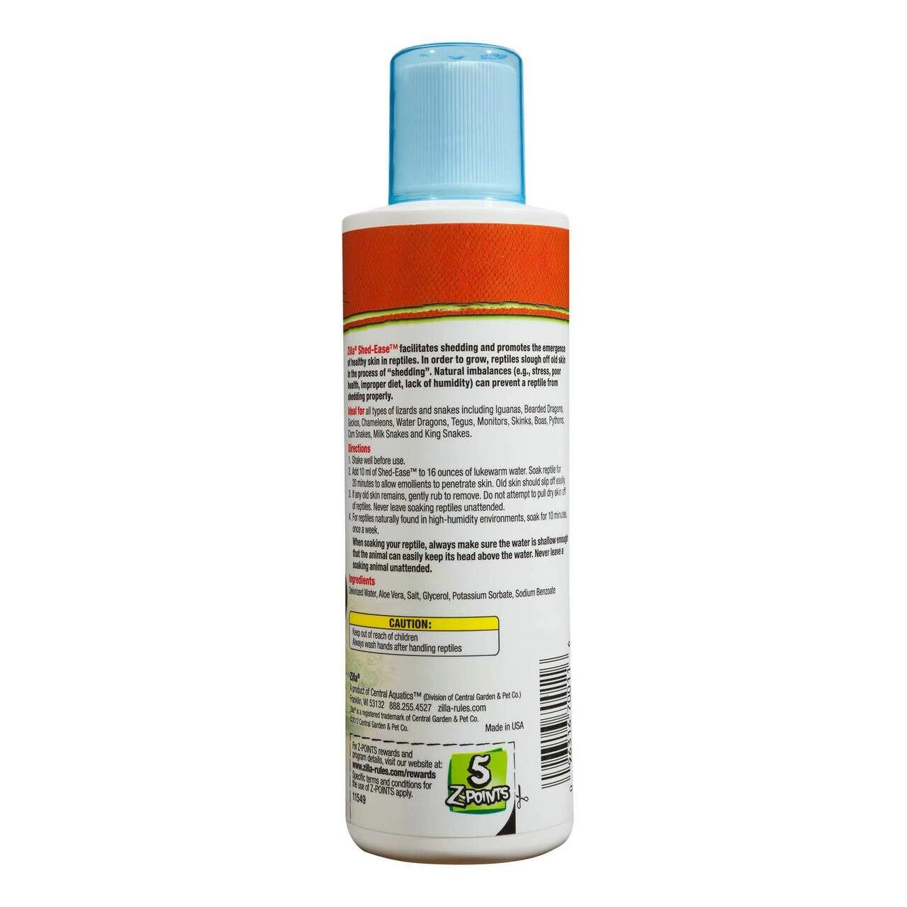 Zilla Shed-Ease Reptile Bath 8oz 2 Zilla Shed-Ease Reptile Bath 8oz - Image 2