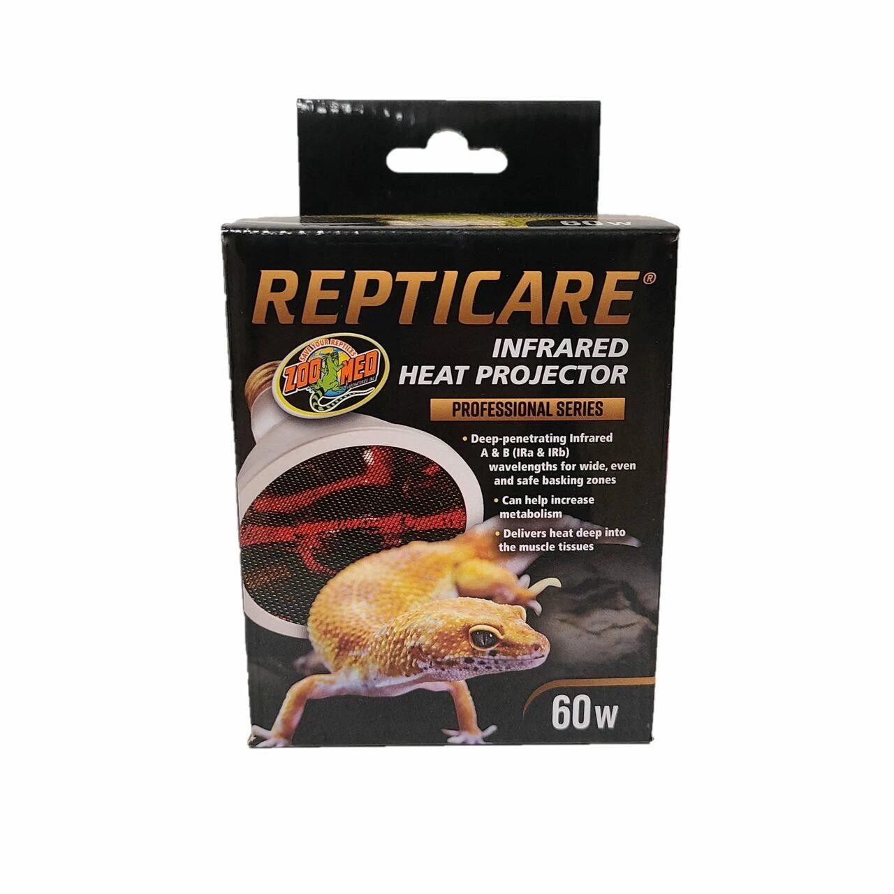 Zoo Med Repticare Infrared Heat Projector, 60W 1 Zoo Med Repticare Infrared Heat Projector, 60W