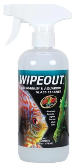 Zoo Med Wipe Out Glass Cleaner 16oz