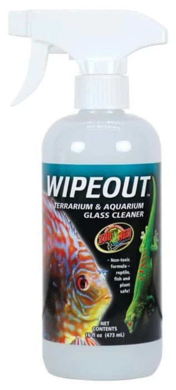 Zoo Med Wipe Out Glass Cleaner 16oz 2 Zoo Med Wipe Out Glass Cleaner 16oz - Image 2
