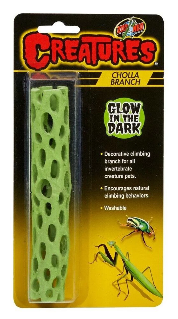 Zoo Med Creatures Chollla Branch (Glow In The Dark) 1 Zoo Med Creatures Chollla Branch (Glow In The Dark)