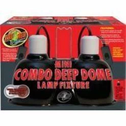 Zoo Med Mini Deep Dome Combo Fixture