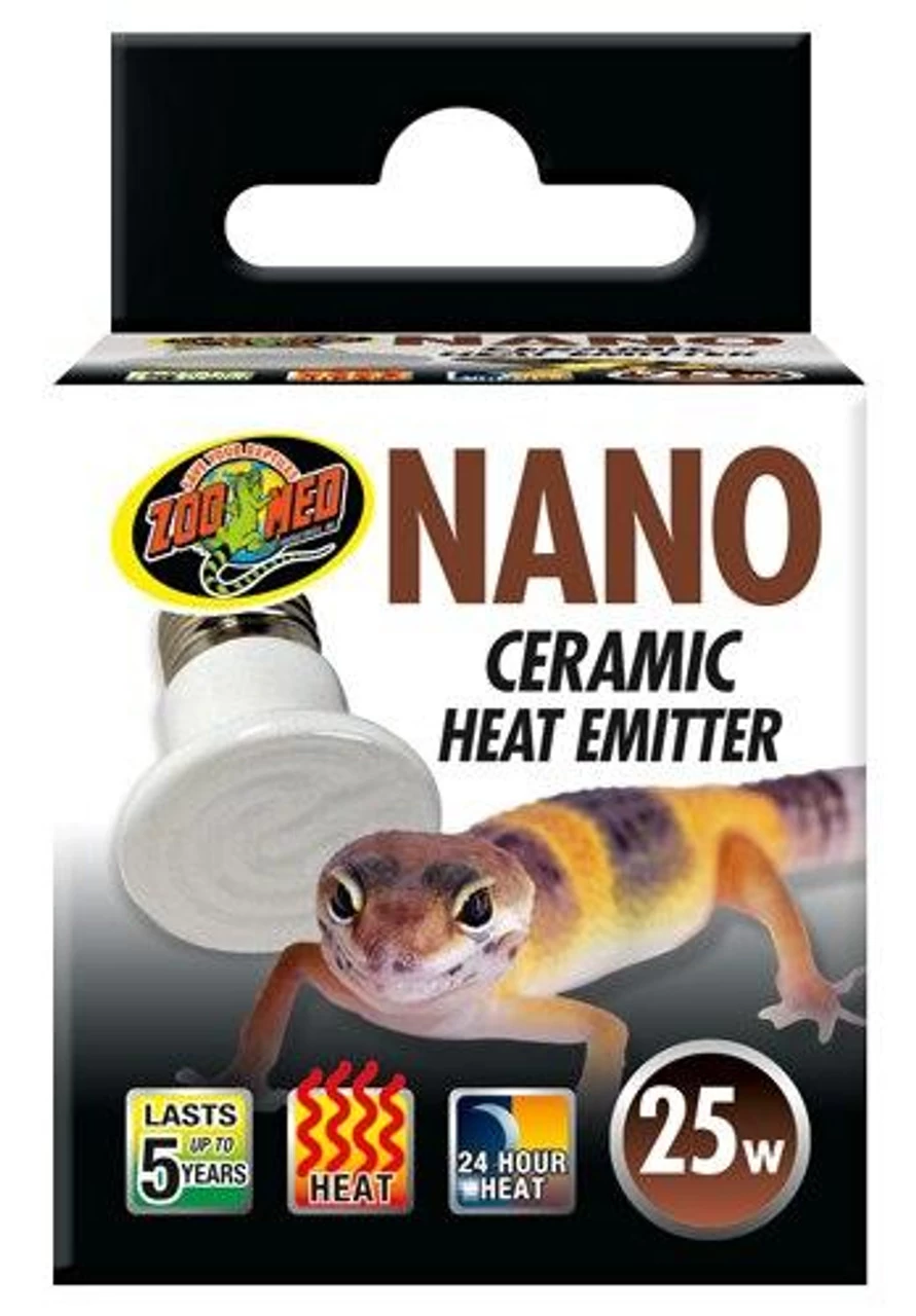 Zoo Med Nano Ceramic Heat Emitter 25 Watt 1 Zoo Med Nano Ceramic Heat Emitter 25 Watt